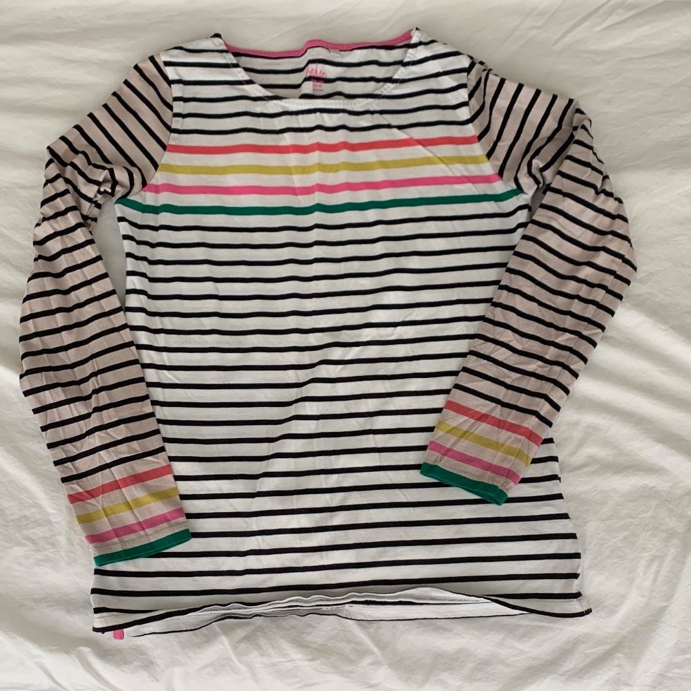 Boden Long Sleeve Breton - Striped